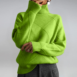 Lauren | Maglione di Lusso con Collo Alto A minha loja