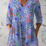 "Aline | Blusa Lunga con V-Scollo". A minha loja