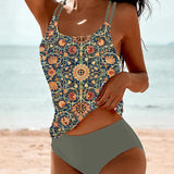 Siena - Tankini Estivo con Motivo A minha loja