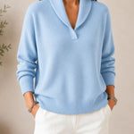 ANTONINE - SOFT V-NECK JUMPER FOR WOMEN A minha loja