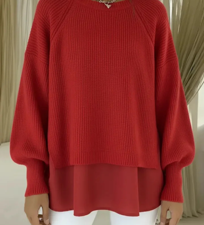 KESTLYN | LAYERED-LOOK SWEATER A minha loja