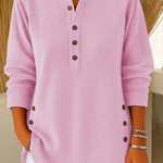 NEVA | BUTTON HENLEY TUNIC A minha loja