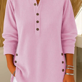 NEVA | BUTTON HENLEY TUNIC A minha loja