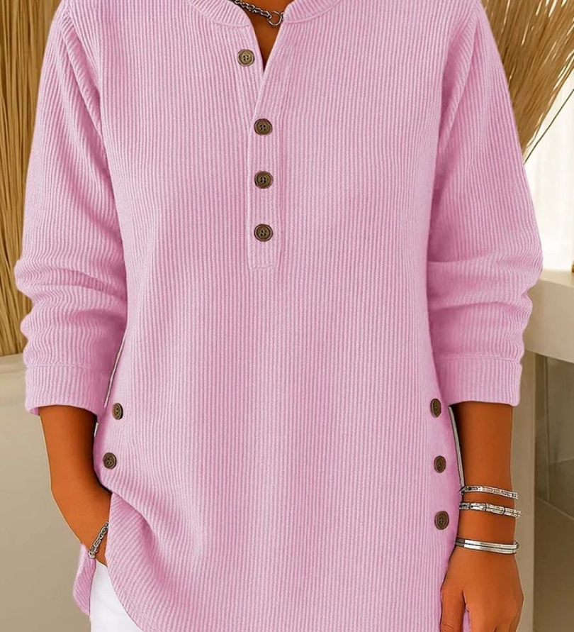 NEVA | BUTTON HENLEY TUNIC A minha loja