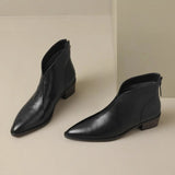 Jitka™ | Eleganti scarpe in pelle con tacco basso A minha loja