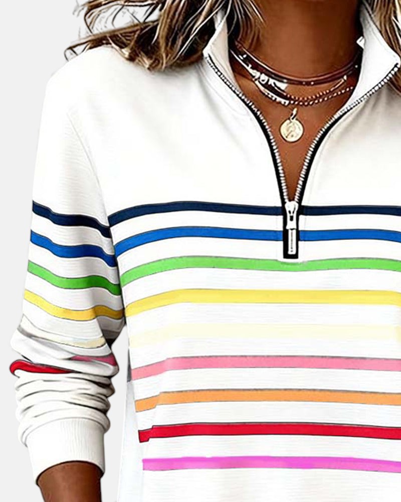 Andrea – Maglione a righe da donna A minha loja