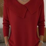 SUNNORA | WARM SWEATER WITH SOFT COLLAR A minha loja