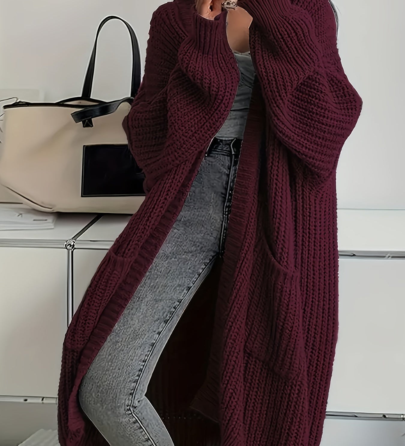 Alice | Comfortable Longline Cardigan A minha loja