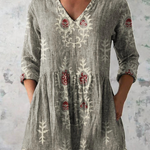 "Elise | Blusa Lunga con Decolleté a V". A minha loja