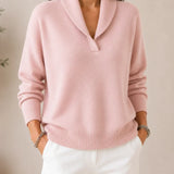 ANTONINE - SOFT V-NECK JUMPER FOR WOMEN A minha loja
