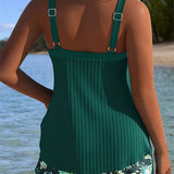 Amalfi - Due Pezzi Tankini a Righe con Pantaloni da Spiaggia A minha loja
