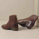 Jitka™ | Eleganti scarpe in pelle con tacco basso A minha loja