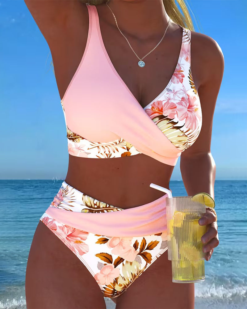 Modena - Costume da bagno a bikini con stampa floreale A minha loja