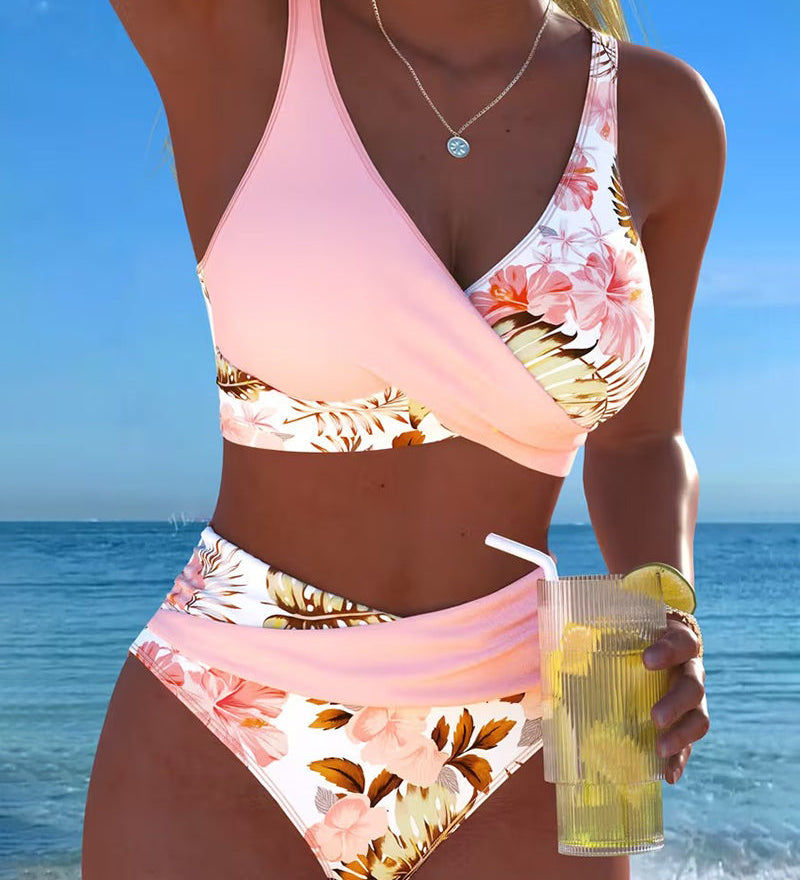 Modena - Costume da bagno a bikini con stampa floreale A minha loja