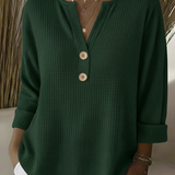 LUCINDA | HENLEY BUTTON TOP A minha loja