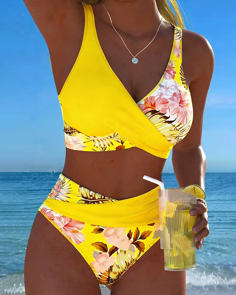 Modena - Costume da bagno a bikini con stampa floreale A minha loja
