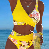 Modena - Costume da bagno a bikini con stampa floreale A minha loja