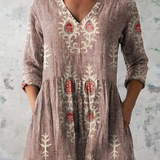 "Elise | Blusa Lunga con Decolleté a V". A minha loja