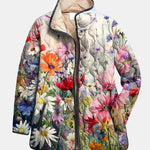 Kaia | Giacca Vintage Trapuntata con Motivo Floreale A minha loja