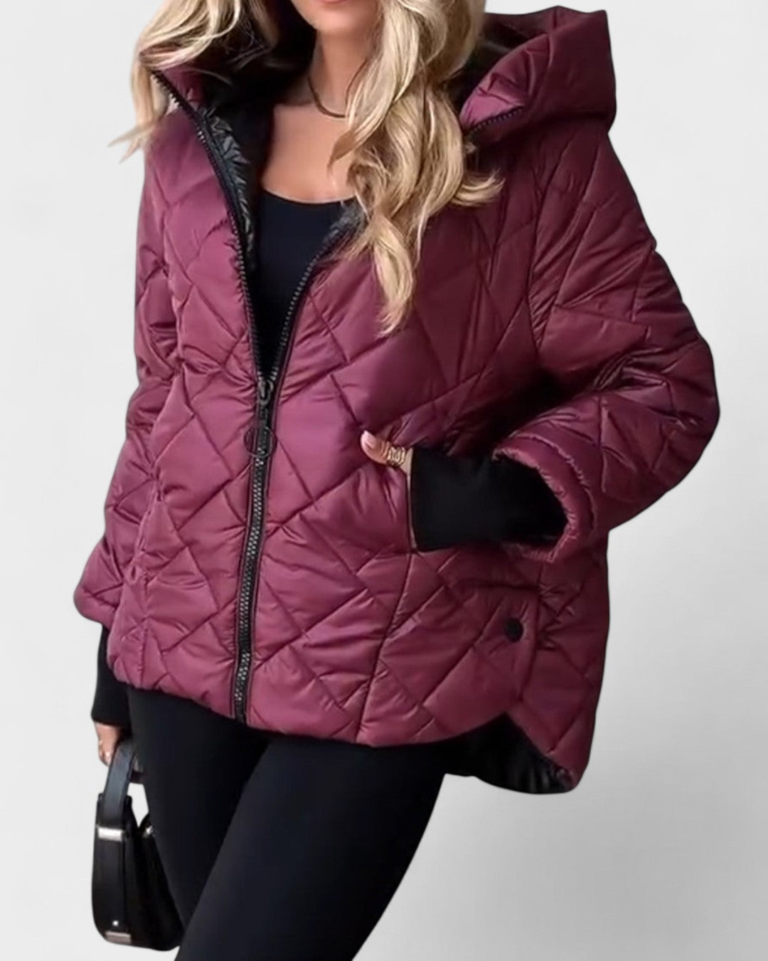 Ema™ | Giacca elegante con cappuccio A minha loja