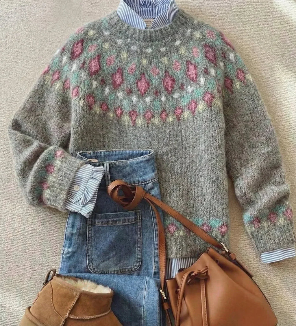 SOLARA | MAGLIONE FAIR ISLE DA DONNA