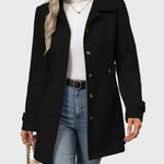 Veronika – Cappotto urbano premium con bottoni A minha loja