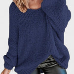 Sára™ | Maglione leggero con scollo rotondo A minha loja