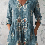 "Elise | Blusa Lunga con Decolleté a V". A minha loja