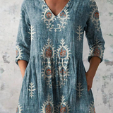 "Elise | Blusa Lunga con Decolleté a V". A minha loja