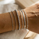 Set di Braccialetti Cubani in Stile Boho Retro
