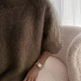 EMBER | MAGLIONE A COLLO ALTO IN MAGLIA