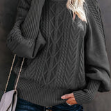 Lory | Maglione Casual Lungo a Maniche Lunghe A minha loja
