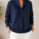 ANTONINE - SOFT V-NECK JUMPER FOR WOMEN A minha loja