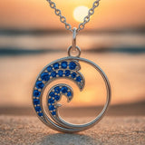 Collana in argento 925 con pendente A minha loja