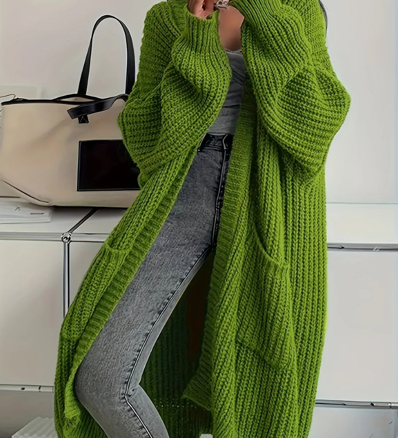 Alice | Comfortable Longline Cardigan A minha loja