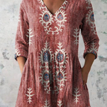 "Elise | Blusa Lunga con Decolleté a V". A minha loja