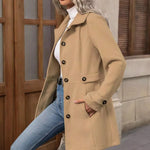 Veronika – Cappotto urbano premium con bottoni A minha loja