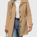 Veronika – Cappotto urbano premium con bottoni A minha loja