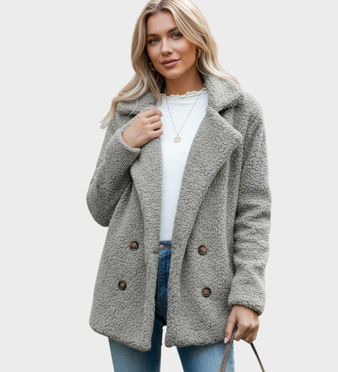 Adele™ Teddy Cappotto A minha loja