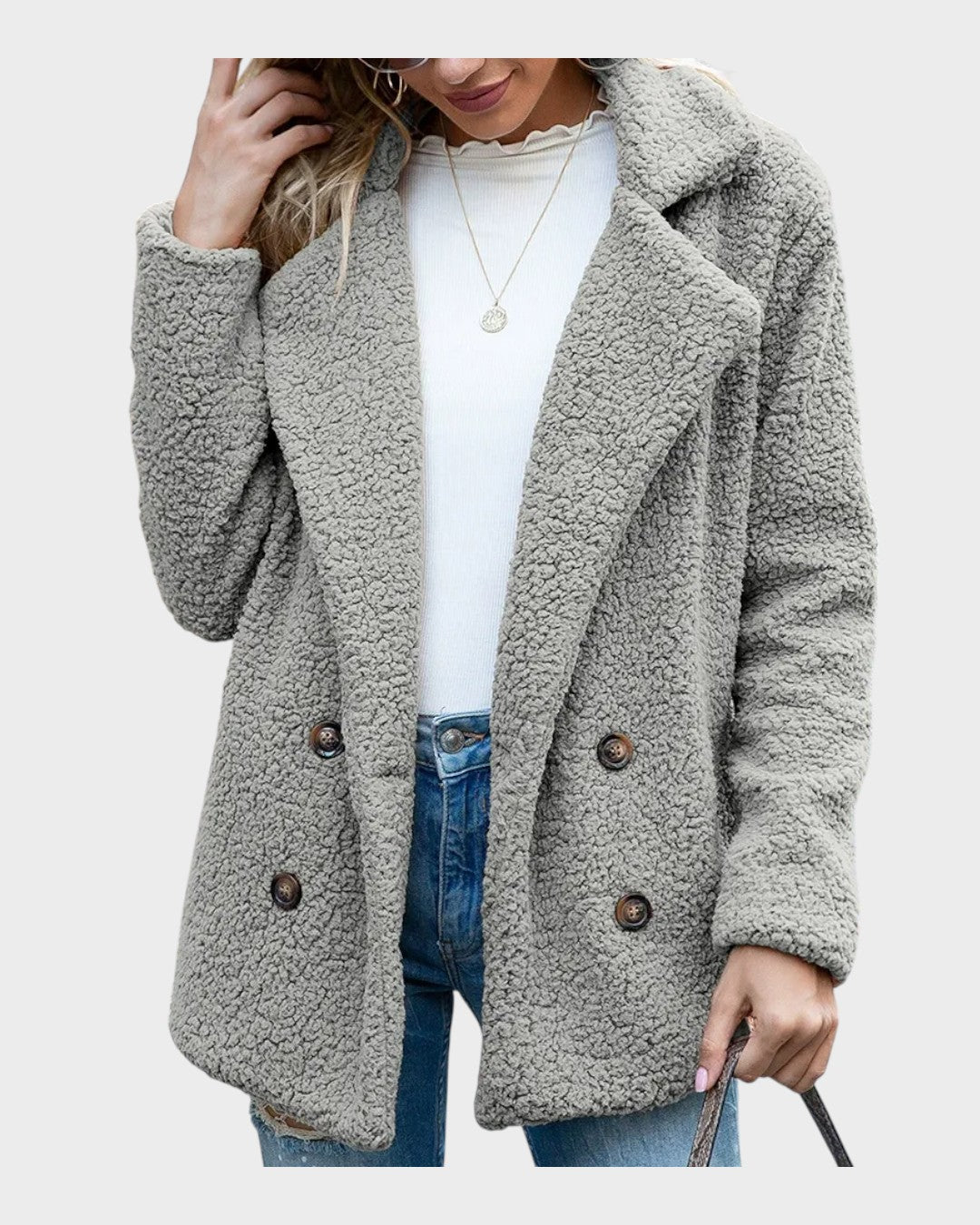Adele™ Teddy Cappotto A minha loja