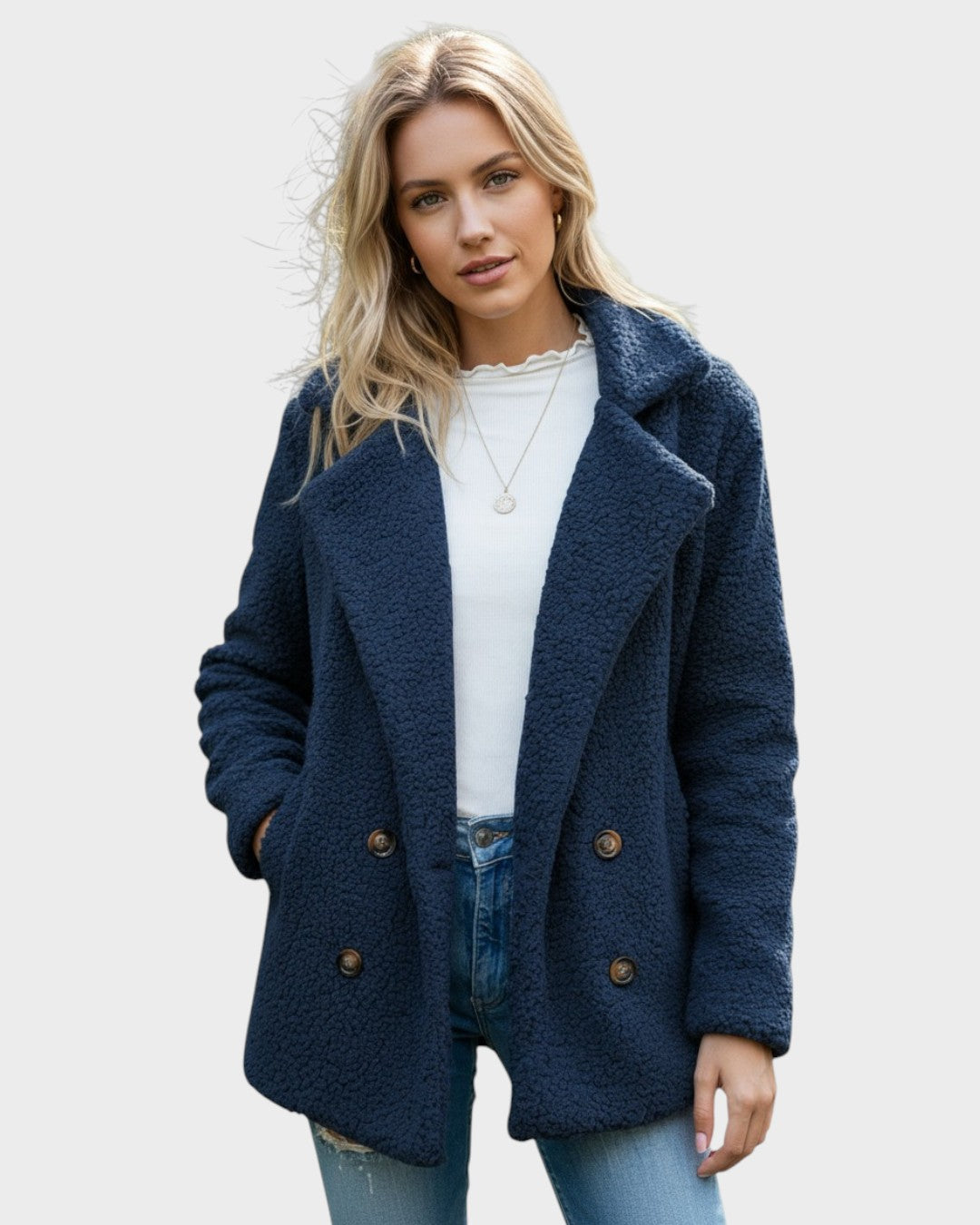 Adele™ Teddy Cappotto A minha loja