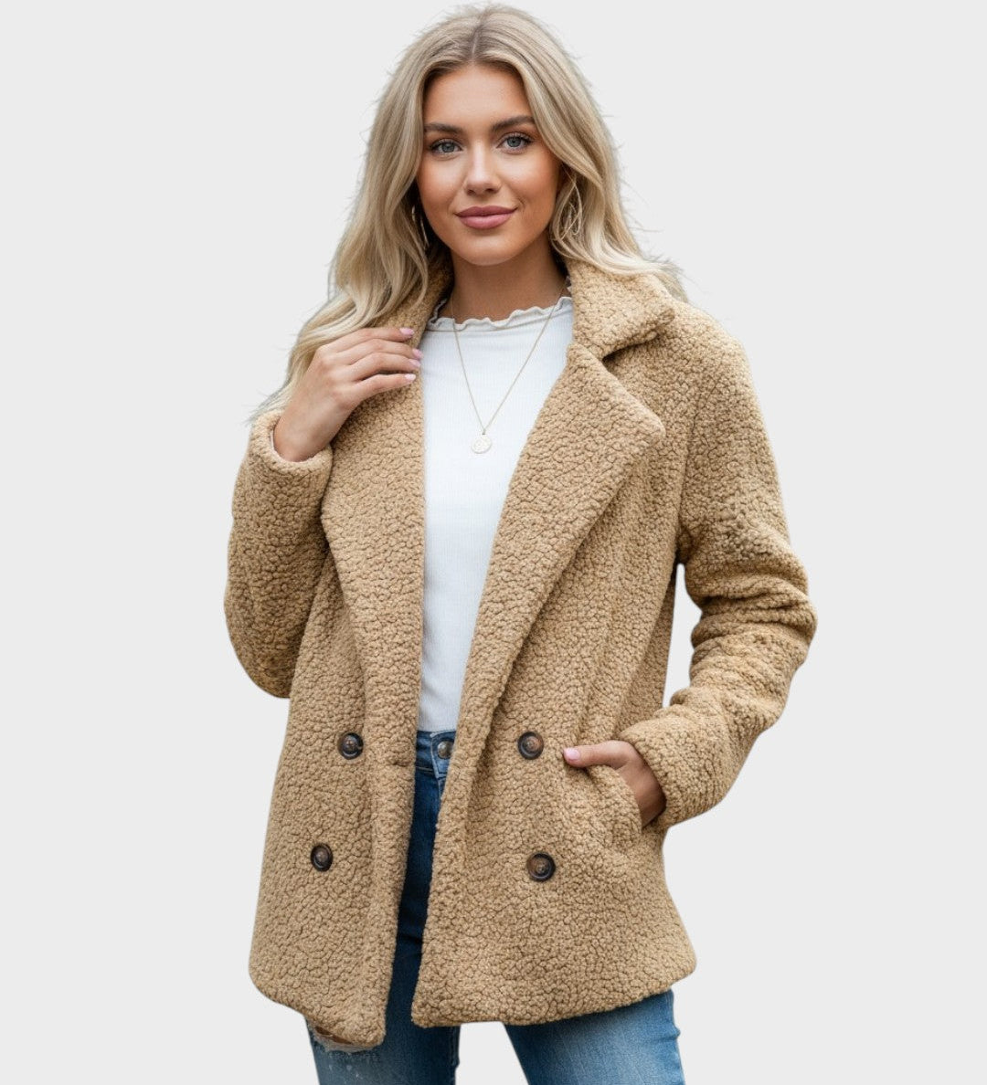 Adele™ Teddy Cappotto A minha loja
