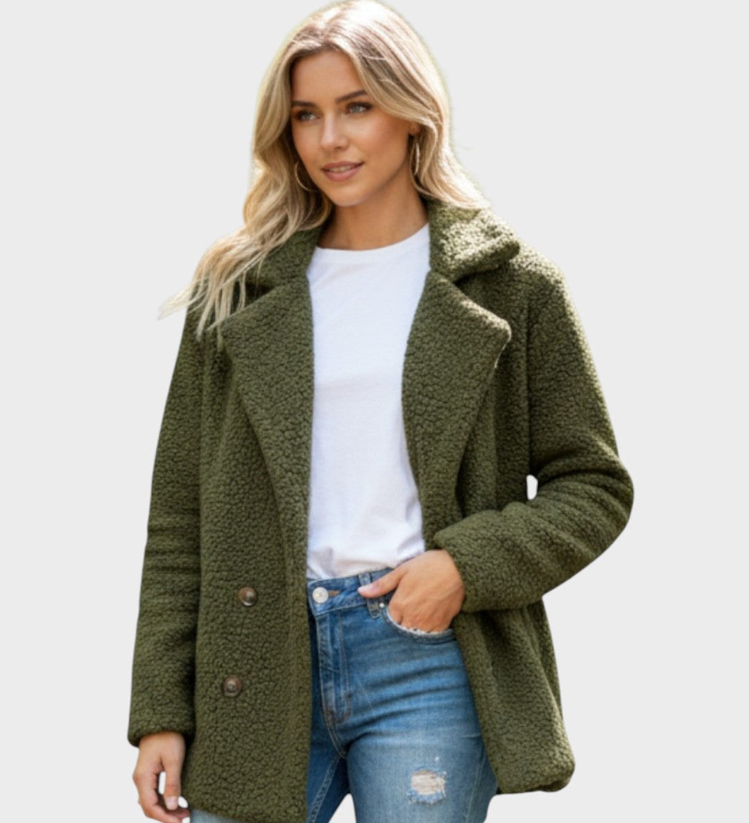 Adele™ Teddy Cappotto A minha loja