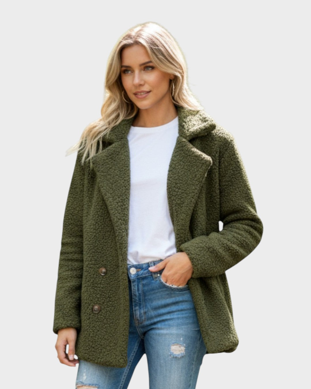 Adele™ Teddy Cappotto A minha loja