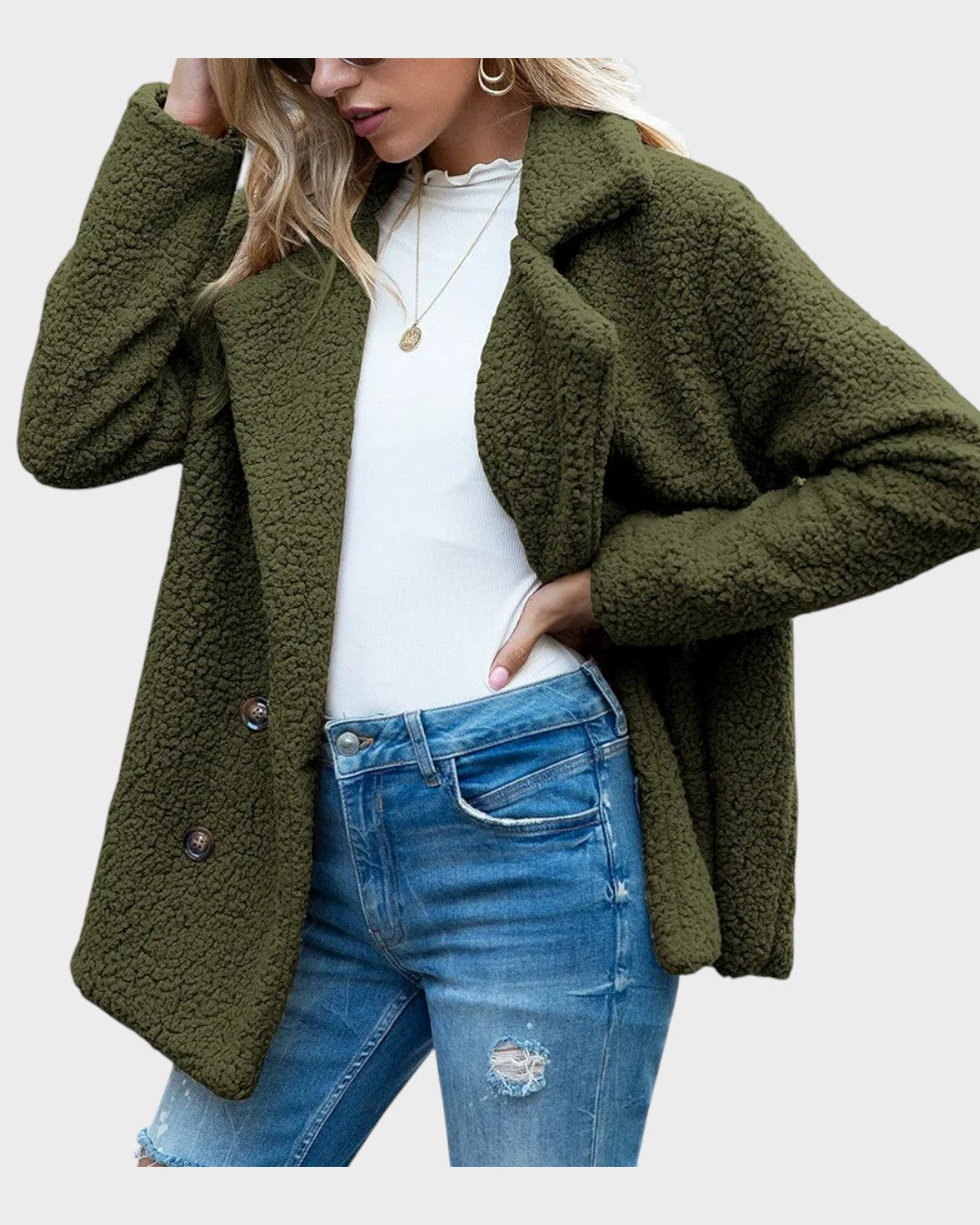 Adele™ Teddy Cappotto A minha loja