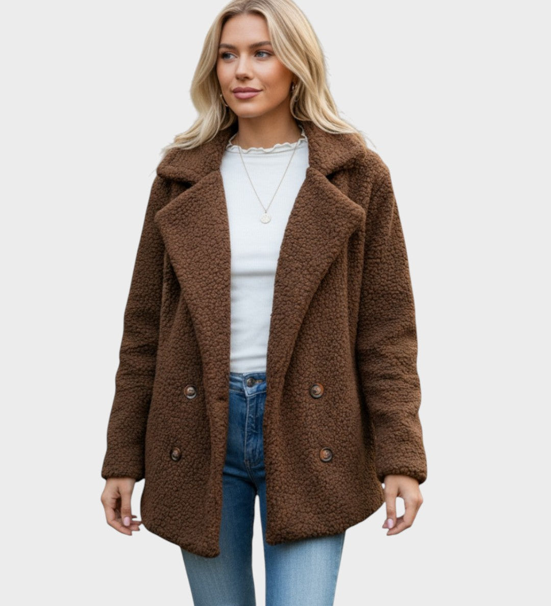 Adele™ Teddy Cappotto A minha loja