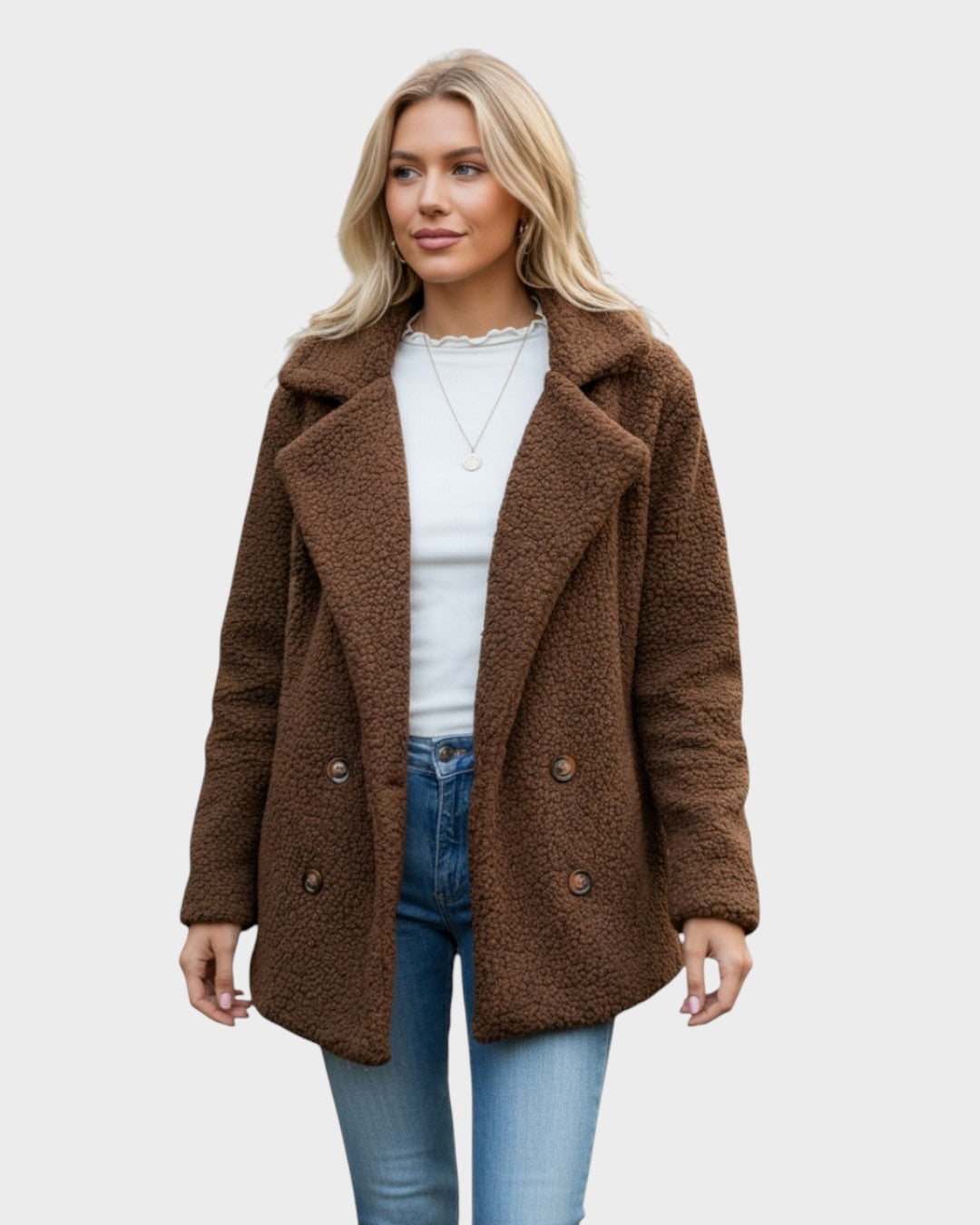 Adele™ Teddy Cappotto A minha loja