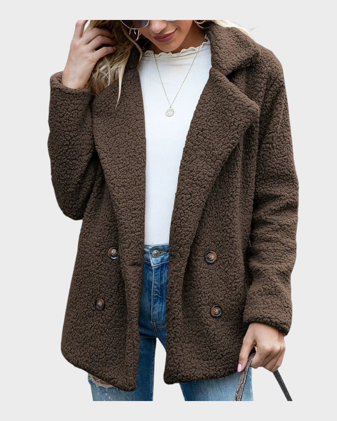 Adele™ Teddy Cappotto A minha loja
