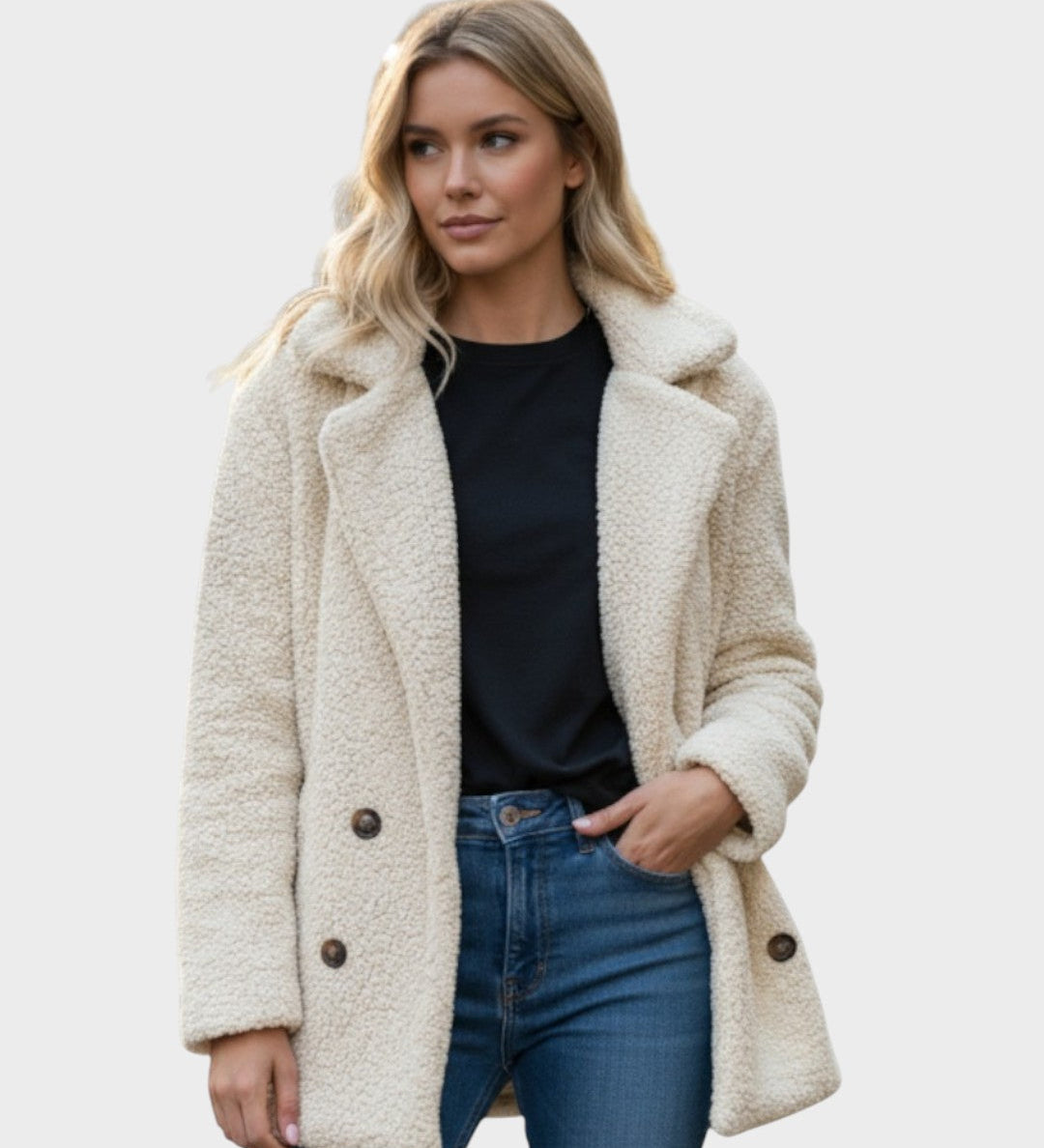 Adele™ Teddy Cappotto A minha loja
