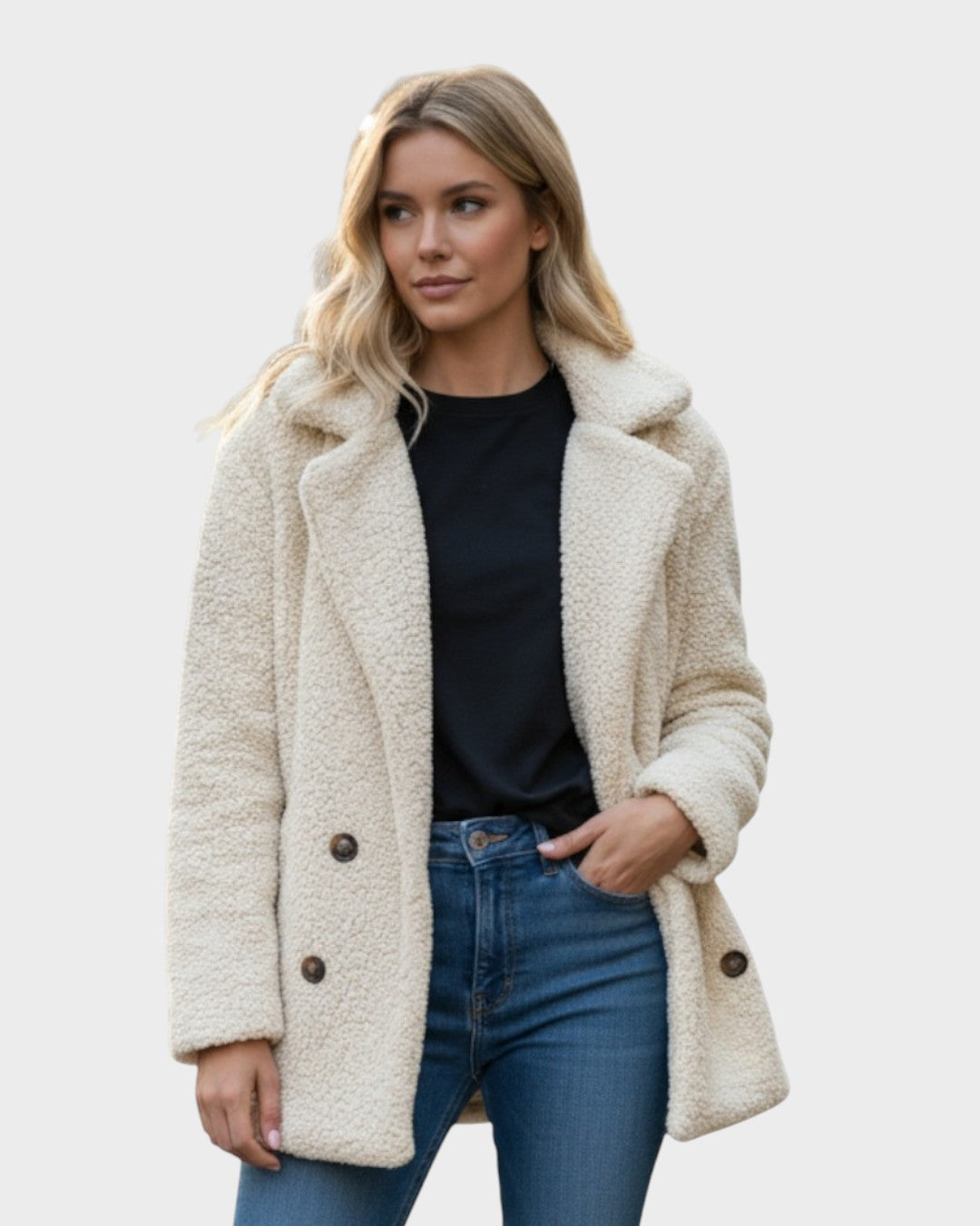 Adele™ Teddy Cappotto A minha loja
